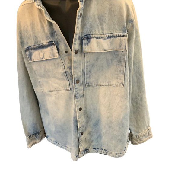 No Boundaries Other - Men's Acid Wash No Boundaries Jean Jacket Size Small (34-36) NWT - MN34